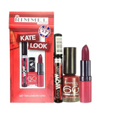 Rimmel Kate Look Gift Set With Mascara, Lipstick & Nail Polish