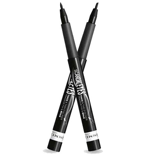  Rimmel Scandaleyes Thick & Thin Eyeliner in Black 001 master