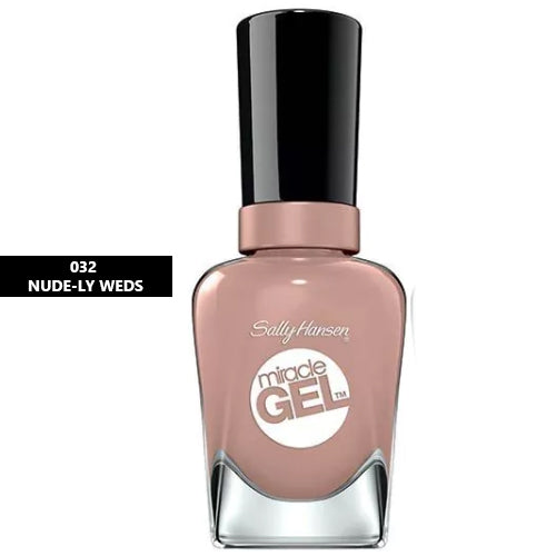 Sally Hansen Miracle Gel Nail Polish 032 Nude-ly Weds 14.7ml